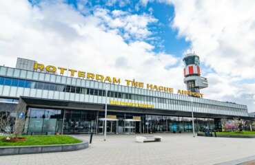 tussenstop op rotterdam airport